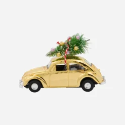 House Doctor Dekoration>Dekoration, HDMini Xmas car, Gylden