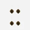 House Doctor Ornamenter>Julepynt, HDAlsta, Brun