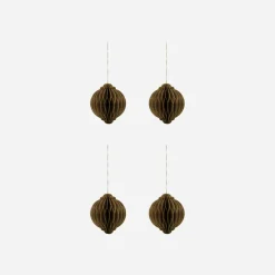 House Doctor Ornamenter>Julepynt, HDAlsta, Brun