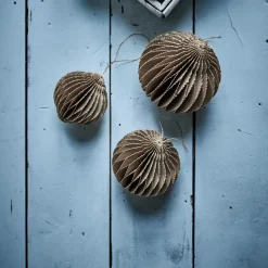 House Doctor Ornamenter>Julepynt, HDAlsta, Brun