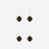House Doctor Ornamenter>Julepynt, HDAlsta, Brun