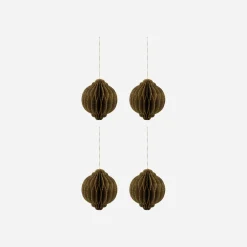 House Doctor Ornamenter>Julepynt, HDAlsta, Brun