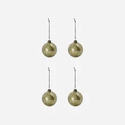 House Doctor Ornamenter>Julepynt, HDChosen, Guld