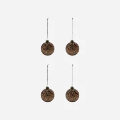 House Doctor Ornamenter>Julepynt, HDCirculo, Brun