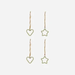 House Doctor Ornamenter>Julepynt, HDConnect, Champagne
