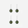 House Doctor Ornamenter>Julepynt, HDLeaf, Grøn;Guld