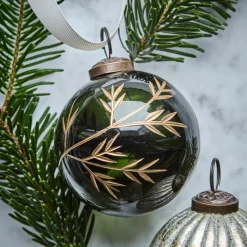 House Doctor Ornamenter>Julepynt, HDLeaf, Grøn;Guld