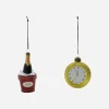 House Doctor Ornamenter>Julepynt, HDNewYear2026, Gylden