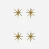 House Doctor Ornamenter>Julepynt, HDSpike, Brun m. glimmer