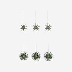 House Doctor Ornamenter>Julepynt, HDStari, Grøn;Champagne