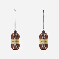 House Doctor Ornamenter>Julepynt, HDWrench, Brun