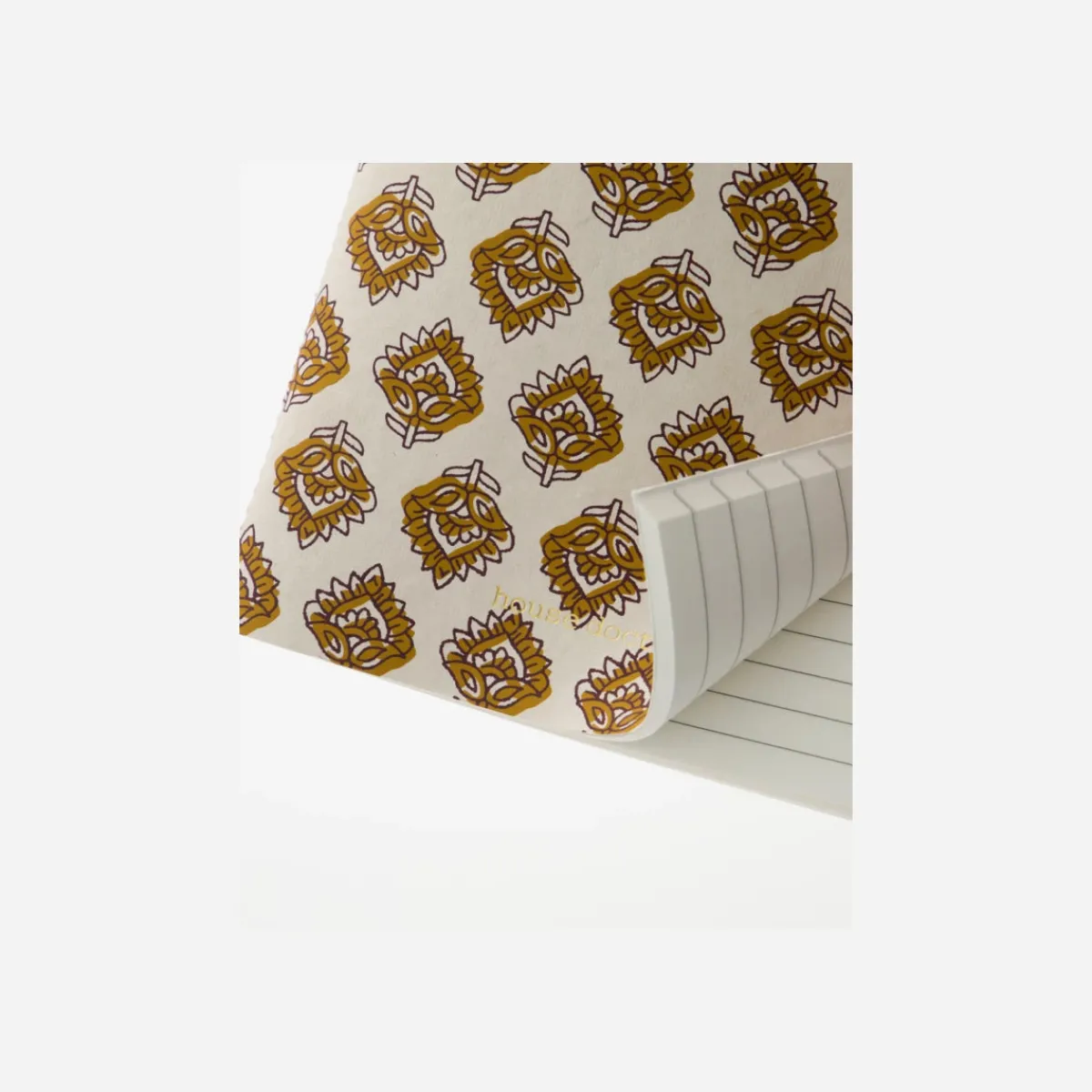 House Doctor Papir>Notesbog, HDWrite, Beige/Burgundy/Orange