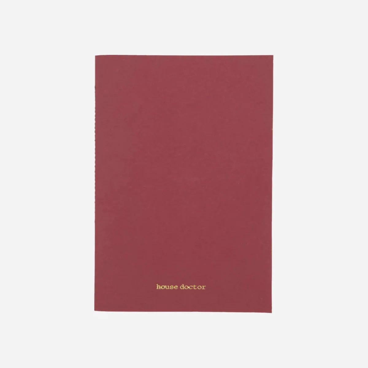 House Doctor Papir>Notesbog, HDWrite, Beige/Burgundy/Orange