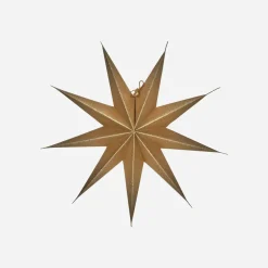 House Doctor Dekoration>Stjerne, HD9 Point, Natur;Champagne