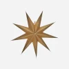 House Doctor Dekoration>Stjerne, HD9 Point, Natur;Champagne